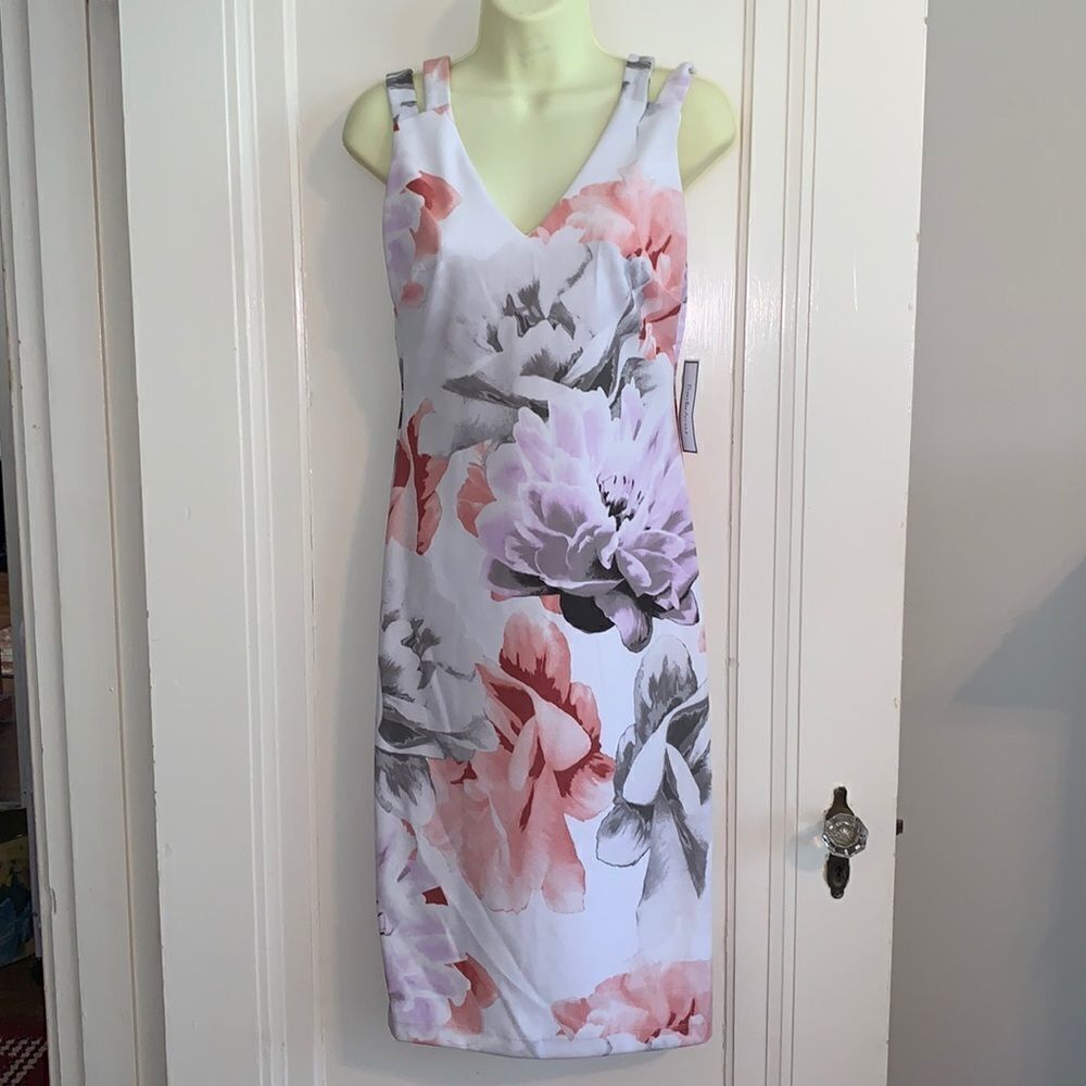 NWT Premier Amour floral sheath dress